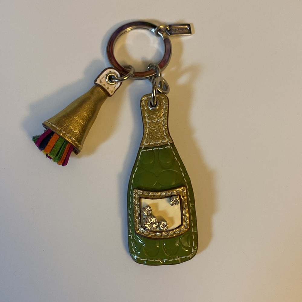 COACH Rare Vintage Champagne Purse Charm